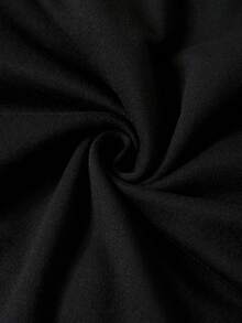 SHEIN EZwear 女士t恤 - 黑色 - 查看 5