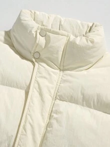 Men's Thick Winter Padded Coat For Warmth And Cold Resistance