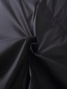 SHEIN Bé trai Màu thuần Áo khoác vest - màu đen - Xem 5