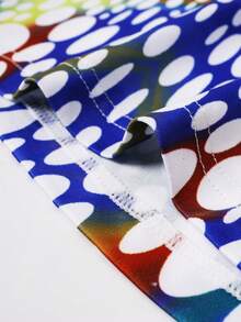 سروال داخلي بوكسر جغرافي & طباعة الذئب للرجال - متعدد الألوان - مشاهدة 6