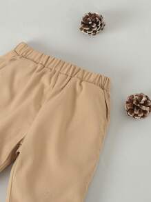 男嬰背心褲套裝,2 件/套(不含襯衫) - 卡其色 - 查看 8