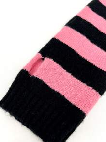 SHEIN Unity 女款黑色和粉色2合1針織毛衣 - 彩色 - 查看 3