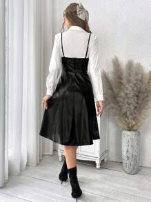 SHEIN Privé 女士背心裙(不含襯衫)