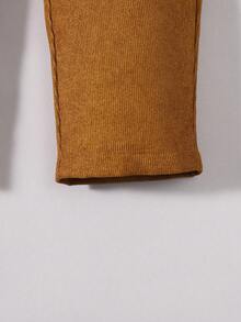 SHEIN 男童合體休閒直筒三件套長褲 - 彩色 - 查看 6