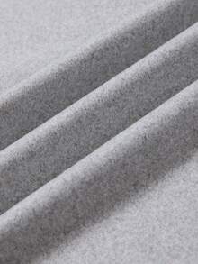 SHEIN Unity 純色裹腰裙 - 灰色 - 查看 5