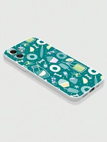 INSVY Design Studio 趣味糖果烤漆白色手機殼適合iphone12 13 14系列等手機殼保護套 - 彩色 - 查看 2