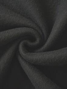 SHEIN 女士卡通人形印花連帽衛衣 - 黑色 - 查看 7