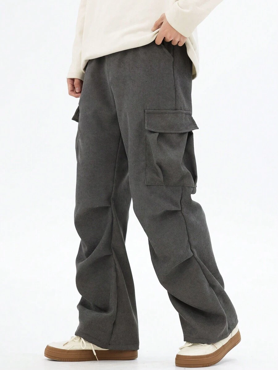 SHEIN Tween Boy Flip Pocket Cargo Pants | SHEIN USA