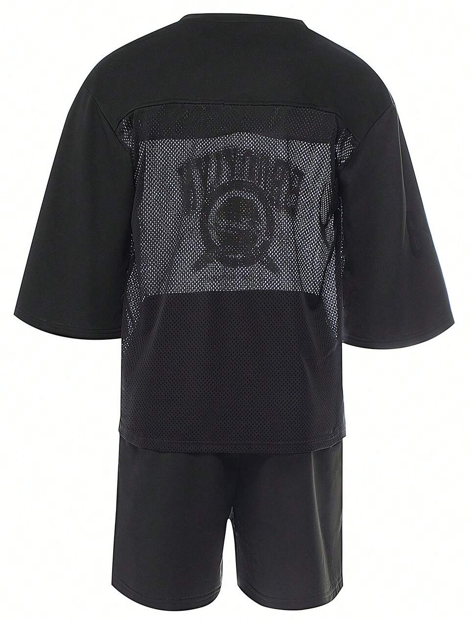 Boyfriend Style Men's Loose Fit Sportswear Set With Mesh Design, Athletic Suit, Tracksuit Workout Set Gym Set Workout Set