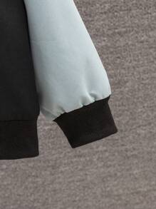 Boys' Home Wear Casual Hooded Jacket For Autumn And Winter - Black - View 4