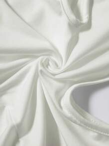 SHEIN Unity Women's Asymmetrical Cut-Out Neckline Top - White - View 4