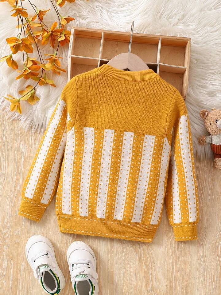 boys yellow sweater