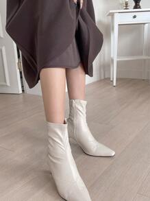 DAZY Của phụ nữ Eo cao Lay động Thêm dài Váy - Màu nâu Sô-cô-la - Xem 8