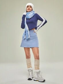 In My Nature Women's High Waisted Outdoor Sports Skirt