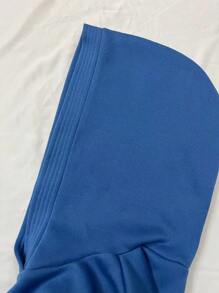 SHEIN LUNE Sweat À Capuche Unie Pour Femme