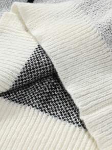 Manfinity Hypemode Nam Lỏng lẻo Kẻ sọc Thả vai Áo len Mở - Nhiều màu - Xem 3