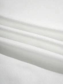 SHEIN LUNE 女性心形印花t恤 - 白色 - 查看 7