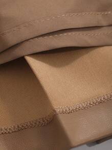 Dazy Star Women's Pleated Skirt - Brown - View 7