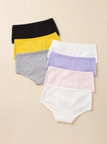 Tween Girl 7pcs/Set Cartoon Printed Underwear