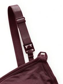 SHEIN 孕婦3件褶邊哺乳內衣 - 彩色 - 查看 7