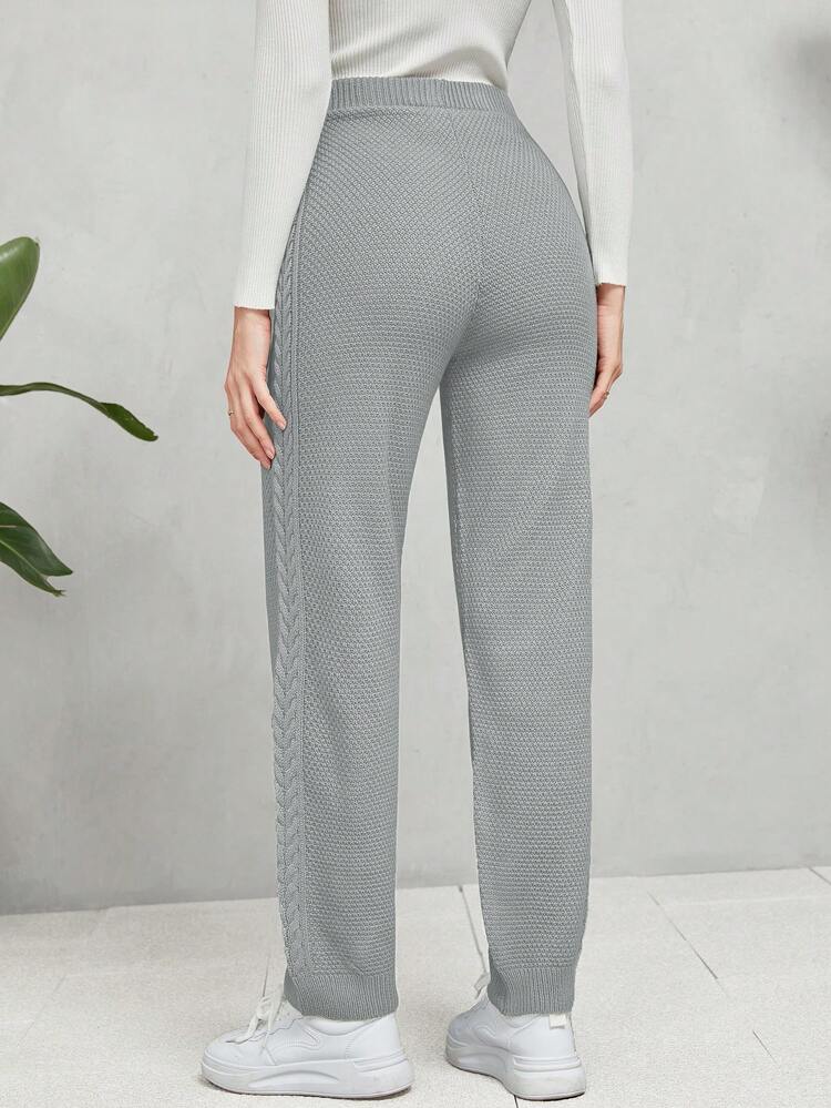 Solid Colored Sweater Pants