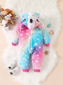 獨角獸造型連身褲 - 彩色 - 查看 2