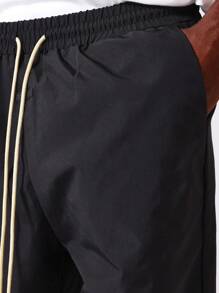 SUMWON Straight Fit Nylon Jogger Trouser With Elastic Waistband