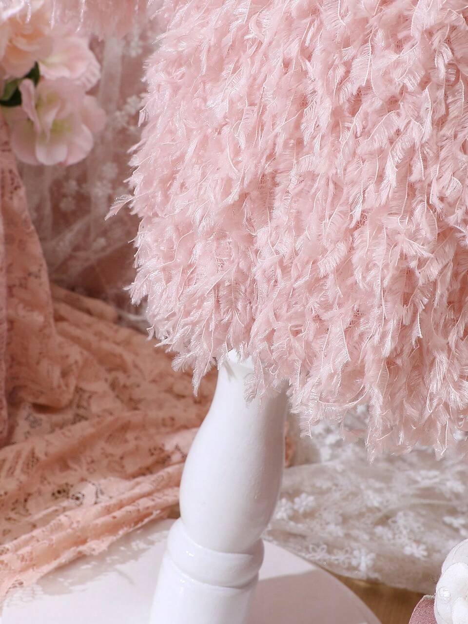 Baby Girl Pink Plush Dress