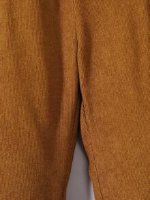 SHEIN 男童合體休閒直筒三件套長褲 - 彩色 - 查看 5