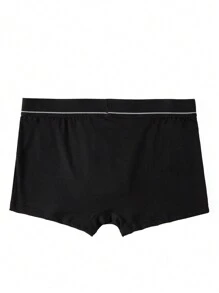 EasyFave Men's Solid Color Boxer Briefs (3-pack) - Multicolor - View 2