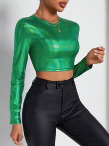 SHEIN Essnce 女裝短版t卹