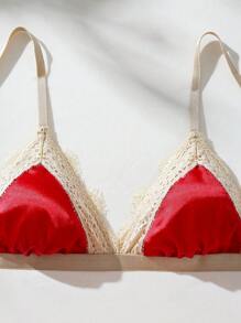 SHEIN Conjunto De Ropa Interior Femenina - Rosa - Ver 7