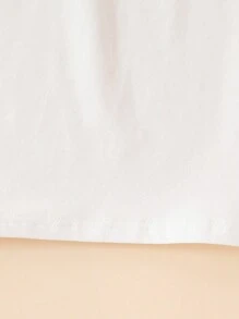 SHEIN Pacchetto Multi-Pack Di Magliette Bianche E Nere A Girocollo Per Bambini In Età Prescolare, Adatto Per Lestate, Luso Quotidiano E Allaperto, Facili Da Abbinare E Comode Da Indossare - Bianco e nero - Visualizzare 3