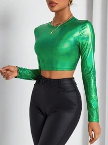 SHEIN Essnce 女裝短版t卹