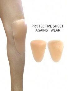 1對女士矽膠護膝 - 杏色 - 查看 1