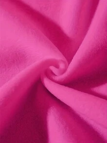 Flirla Women'S Plus Size Hooded Letter Print Fleece Sweatshirt With Bear Design - Black - View 4