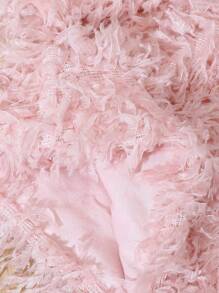 Infant Pink Plush Dress - Pink - View 6