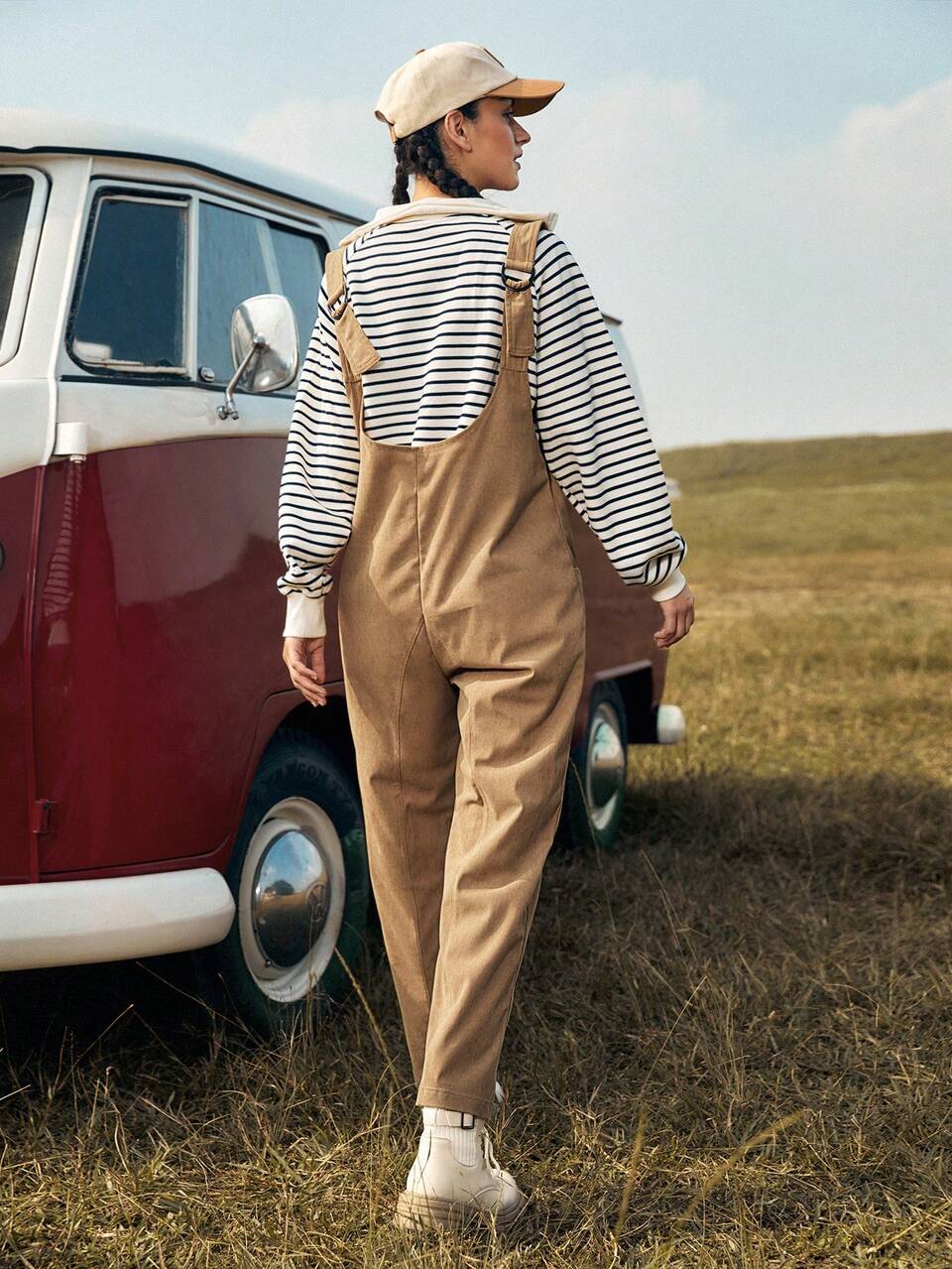 Women's Solid Color Outdoor Jumpsuit