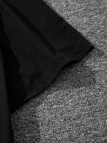 Manfinity LEGND Nam Sọ & In thư Ngắn tay Áo thun - màu đen - Xem 4