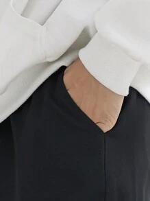 SHEIN 2pcs Teen Boy Cargo Pants With Patch Design - Multicolor - View 7