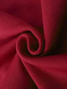 Manfinity EMRG Lỏng lẻo phù hợp Nam Điêu khắc & In thư Thả vai Vòng cổ Áo nỉ - Màu Đỏ Sâu - Xem 4