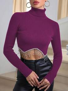 Zolique Women Sweaters - Purple - View 5