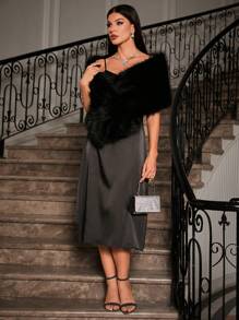 Allurite Women Cape Coat