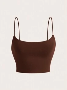 SHEIN EZwear 2pcs Women's Solid Color Camisole Tops