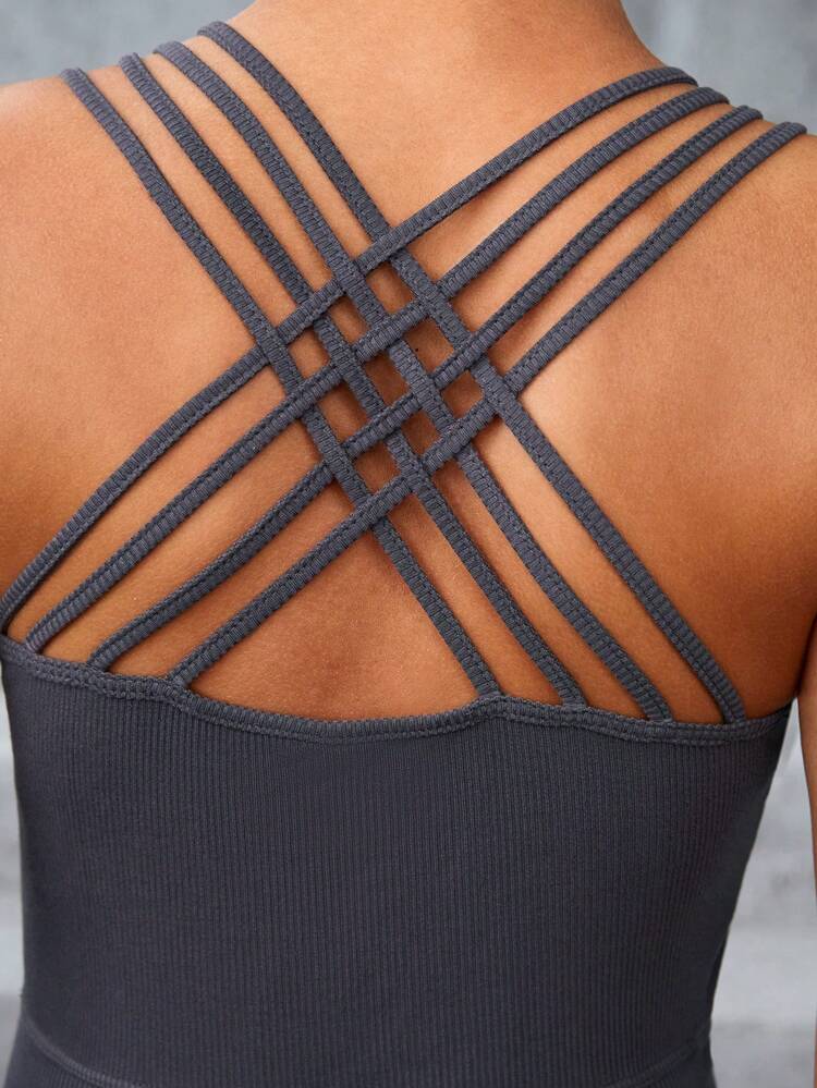 Teen Girl Criss Cross Back Sports Bra