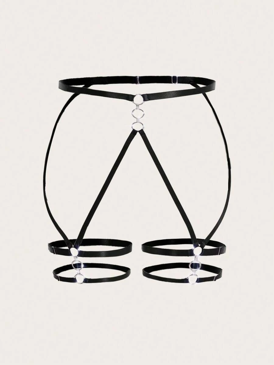 Plus Size Sexy Lingerie Accessories - Black - View 1