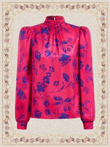 Vintamour Ladies' Printed Shirt - Multicolor - View 3