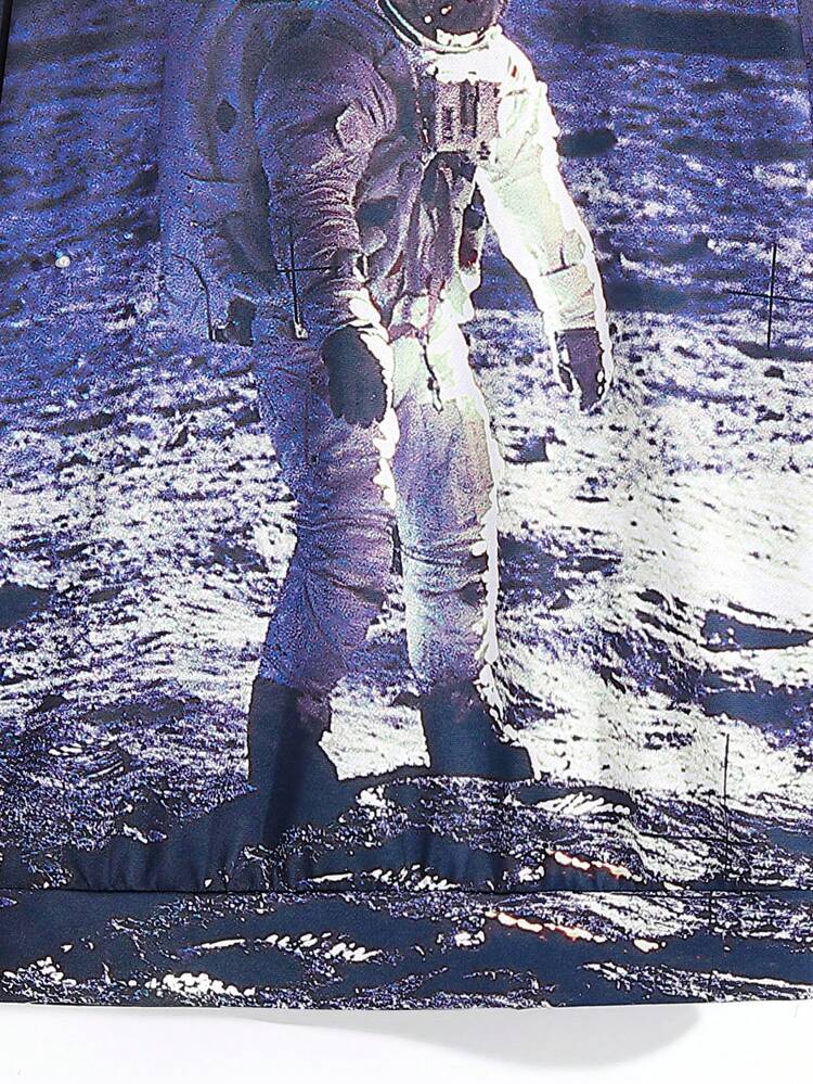 Tween Boy Astronaut Print Sweatshirt