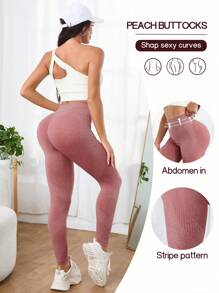 Yoga Basic Wide Waistband Sports Leggings