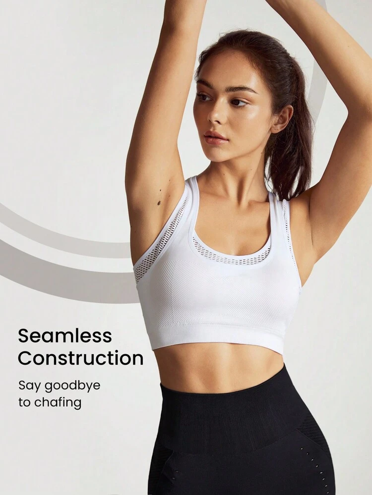 Seamless 2 In 1 Sports Bra